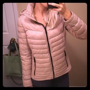 Calvin Klein Down Blend Coat with Bag - Medium